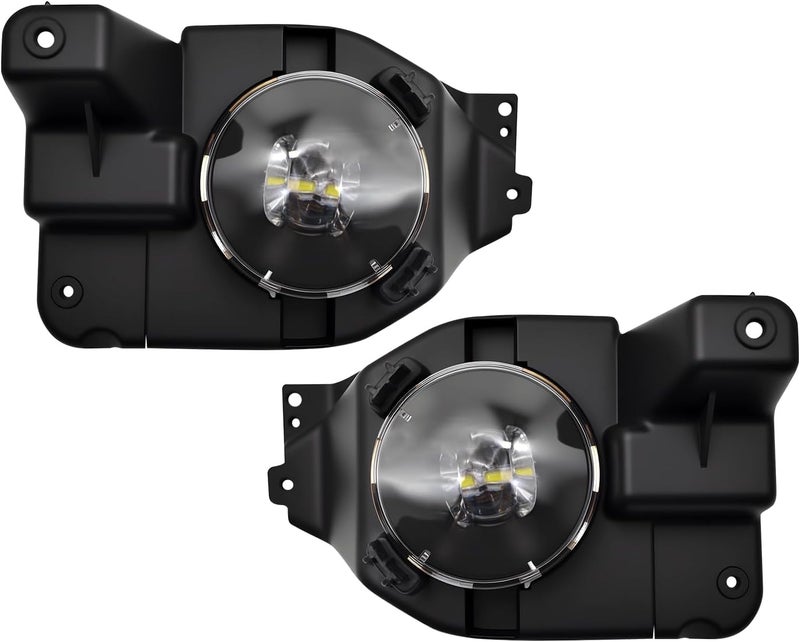 BOXLIGHT LED Fog Lights Assembly Compatible With 2013 2014 2015 Ford Explorer Front Bumper Driving Fog Lamp - Image 1